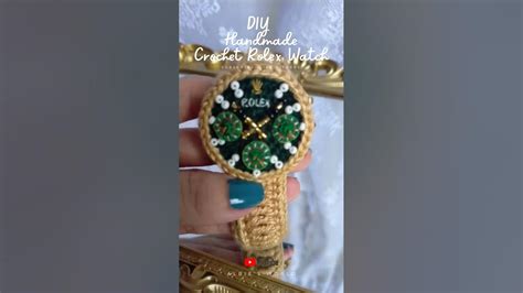 crochet rolex